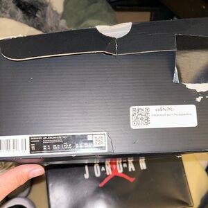 Jordan six chrome used no refunds